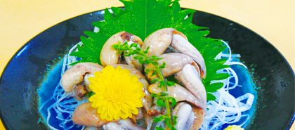 うなぎ肝刺し